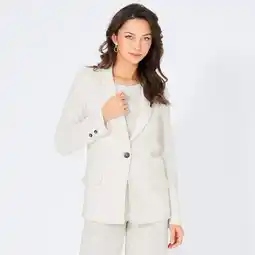 NKD Damen-Blazer aus Viskose-Leinen-Mix Angebot