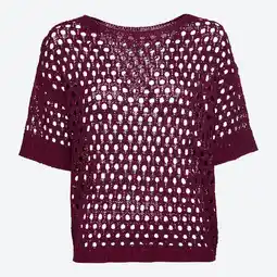 NKD Damen-Grobstrickpullover mit kurzen Armen Angebot