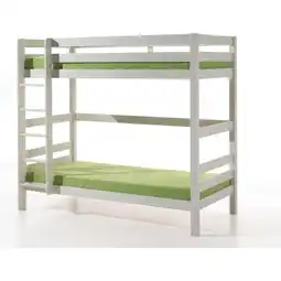 Netto Marken-Discount Vipack Furniture Etagen-Hochbett Pino 182 cm, weiß Angebot