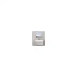 Netto Marken-Discount HOME DELUXE Wangerooge Badmöbel-Set grau, ca. 91 cm breit mit Seitenschrank und Spiegel (Gr. L) Angebot