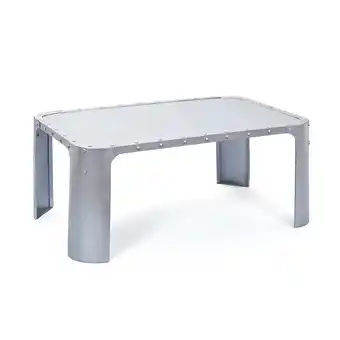 Netto Marken-Discount Inter Link Couchtisch Gormur im Vintage-Look - Silber Angebot