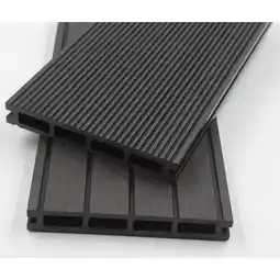 Netto Marken-Discount Home Deluxe WPC Samana Terrassendielen, Anthrazit, 12 m² (2,20 m) Angebot