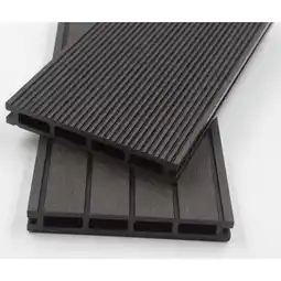 Netto Marken-Discount Home Deluxe WPC Samana Terrassendielen, anthrazit 12m² (2,20 m) Angebot