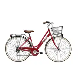 Netto Marken-Discount Adriatica Cityfahrrad 28 Zoll NEW PANAREA Lady, rot Angebot