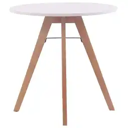 Netto Marken-Discount CLP Küchentisch Viktor I Esstisch Mit MDF Tischplatte I Bistrotisch Mit Buchenholzgestell Angebot