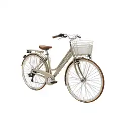 Netto Marken-Discount Adriatica Cityfahrrad 28 Zoll RETRO Lady braun Angebot
