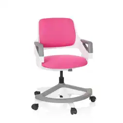Netto Marken-Discount hjh OFFICE Kinderdrehstuhl KID FLEX Stoff mit Armlehnen Angebot