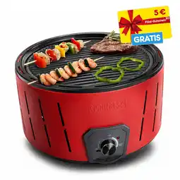 Netto Marken-Discount Princess Holzkohlegrill Albufeira + 5 € Filial-Gutschein Angebot