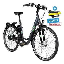 Netto Marken-Discount Zündapp Green 3.7 E Bike Damenfahrrad anthrazit Angebot