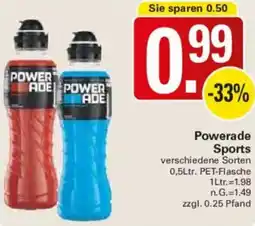 WEZ Powerade Sports Angebot