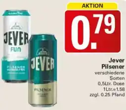 WEZ Jever Pilsener Angebot