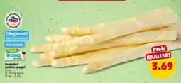 PENNY Deutscher weißer Spargel Angebot