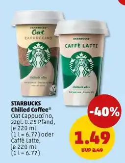 PENNY STARBUCKS Chilled Coffee Angebot