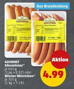 PENNY GOURMET Käsewiener Angebot