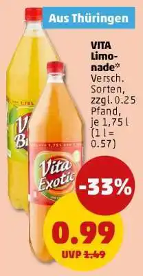 PENNY VITA Limonade Angebot