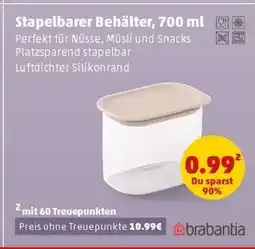 PENNY Stapelbarer Behälter, 700 ml Angebot