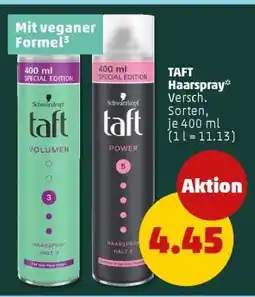 PENNY taft Haarspray Angebot