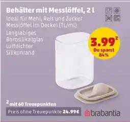 PENNY Behälter mit Messlöffel, 2 l Angebot