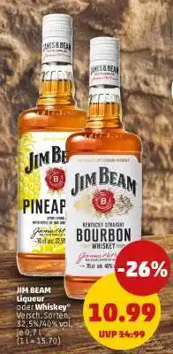 PENNY JIM BEAM liqueur oder Whiskey Angebot