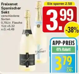 WEZ Freixenet Spanischer Sekt Angebot