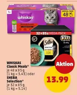 PENNY WHISKAS Classic Meals Angebot