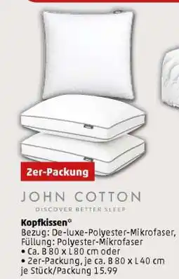 PENNY Kopfkissen Angebot