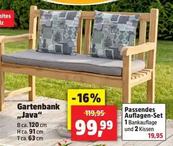 Gartenbank „Java“