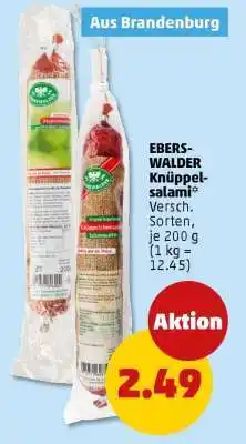 PENNY EBERSWALDER Knüppelsalami Angebot