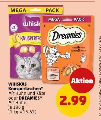 PENNY Whiskas Knuspertaschen Angebot