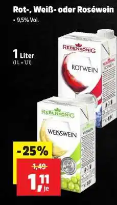 Thomas Philipps Rot-, Weiß- oder Roséwein Angebot