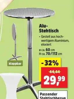 Thomas Philipps Alu-Stehtisch Angebot