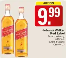 WEZ Johnnie Walker Red Label Scotch Whisky Angebot