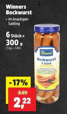 Thomas Philipps Winners Bockwurst Angebot