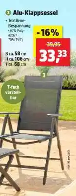 Thomas Philipps Alu-Klappsessel Angebot