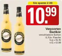 WEZ Verpoorten Eierlikör Angebot