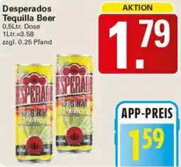 WEZ Desperados Tequilla Beer Angebot