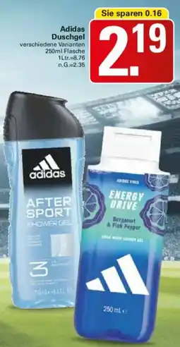 WEZ Adidas Duschgel Angebot
