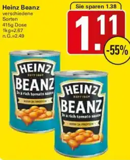 WEZ Heinz Beanz Angebot