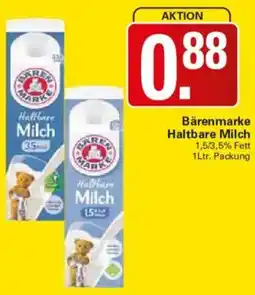 WEZ Bärenmarke Haltbare Milch Angebot