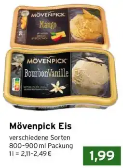 CAP Markt Mövenpick Eis Angebot