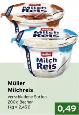 CAP Markt Müller Milchreis Angebot
