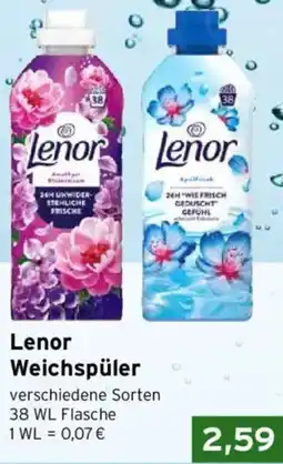 CAP Markt Lenor Weichspüler Angebot