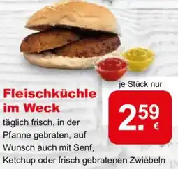CAP Markt Fleischküchle im Weck Angebot
