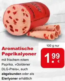 CAP Markt Aromatische Paprikalyoner Angebot