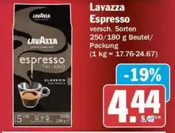 AEZ Lavazza Espresso Angebot