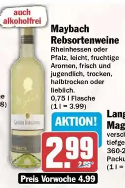 AEZ Maybach Rebsortenweine Angebot
