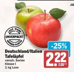 AEZ Deutschland/Italien Tafeläpfel Angebot