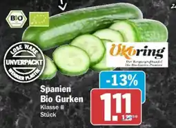 AEZ Spanien Bio Gurken Angebot