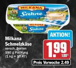AEZ Milkana Schmelzkäse Angebot