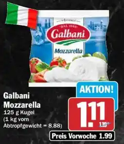 AEZ Galbani Mozzarella Angebot